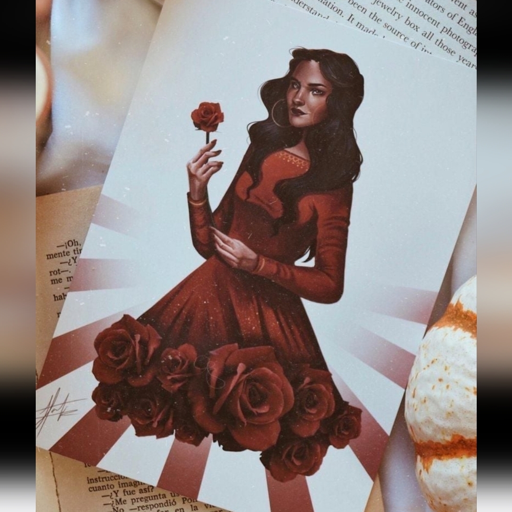 Caraval Bookish Scarlett Art